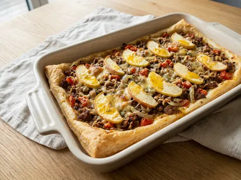 Apfelpizza – Rezept