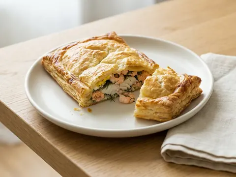 Blätterteigfisch – Rezept