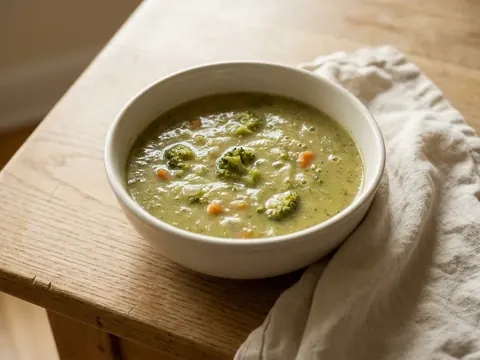 Creamed Broccoli Soup – Rezept