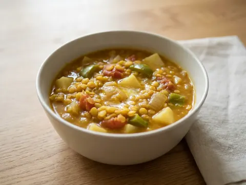 Dhal Curry mit gelben Linsen – Rezept