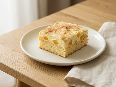 Fantaschnitten mit Pfirsichschmand – Rezept