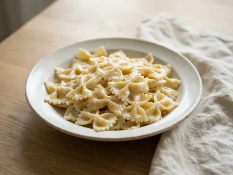 Farfalle in Käsesauce – Rezept