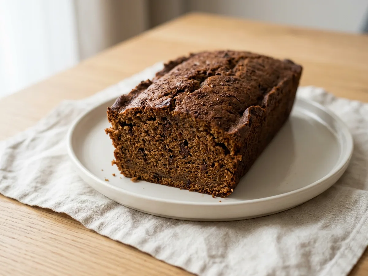 Symbolbild zum Rezept Gewürzkuchen: das fertige Gericht auf einem hellen Teller angerichtet
