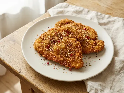 Hähnchenschnitzel exotisch – Rezept
