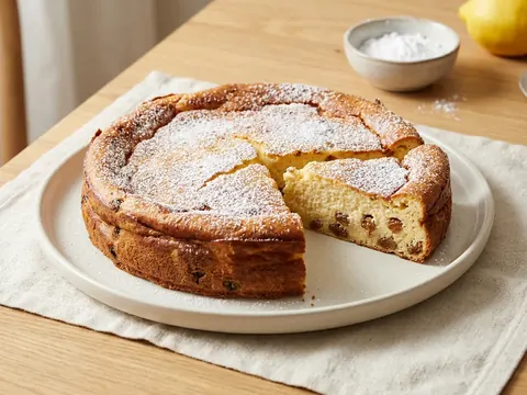 Käsekuchen ohne Boden – Rezept
