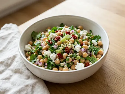 Kichererbsensalat – Rezept