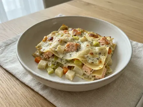 Lachslasagne – Rezept