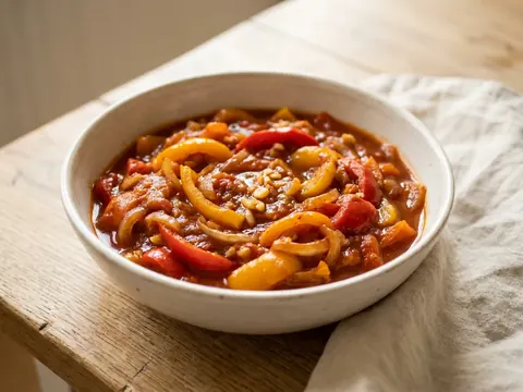 Paprikagemüse – Rezept