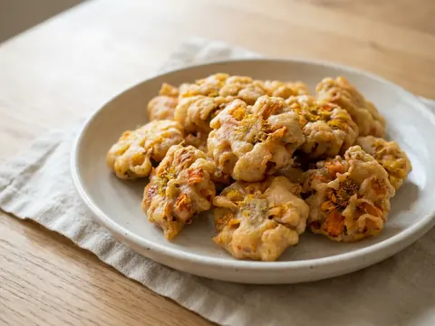 Ringelblumen im Bierteig – Rezept