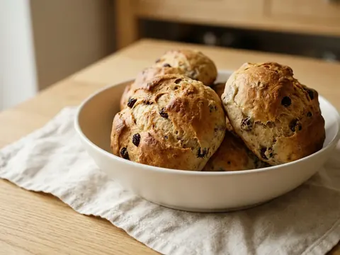 Rosinenbrötchen – Rezept