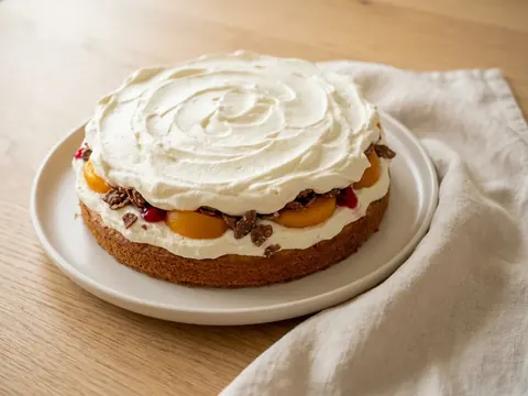 Sahnige Aprikosentorte – Rezept
