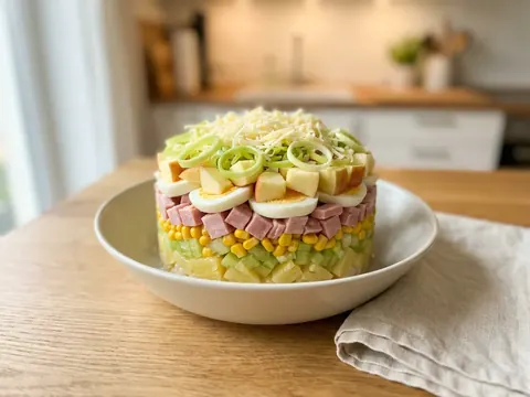 Schichtsalat – Rezept