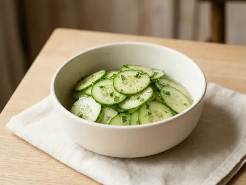 schwedischer Gurkensalat – Rezept