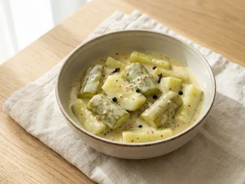 Senfgurken – Rezept