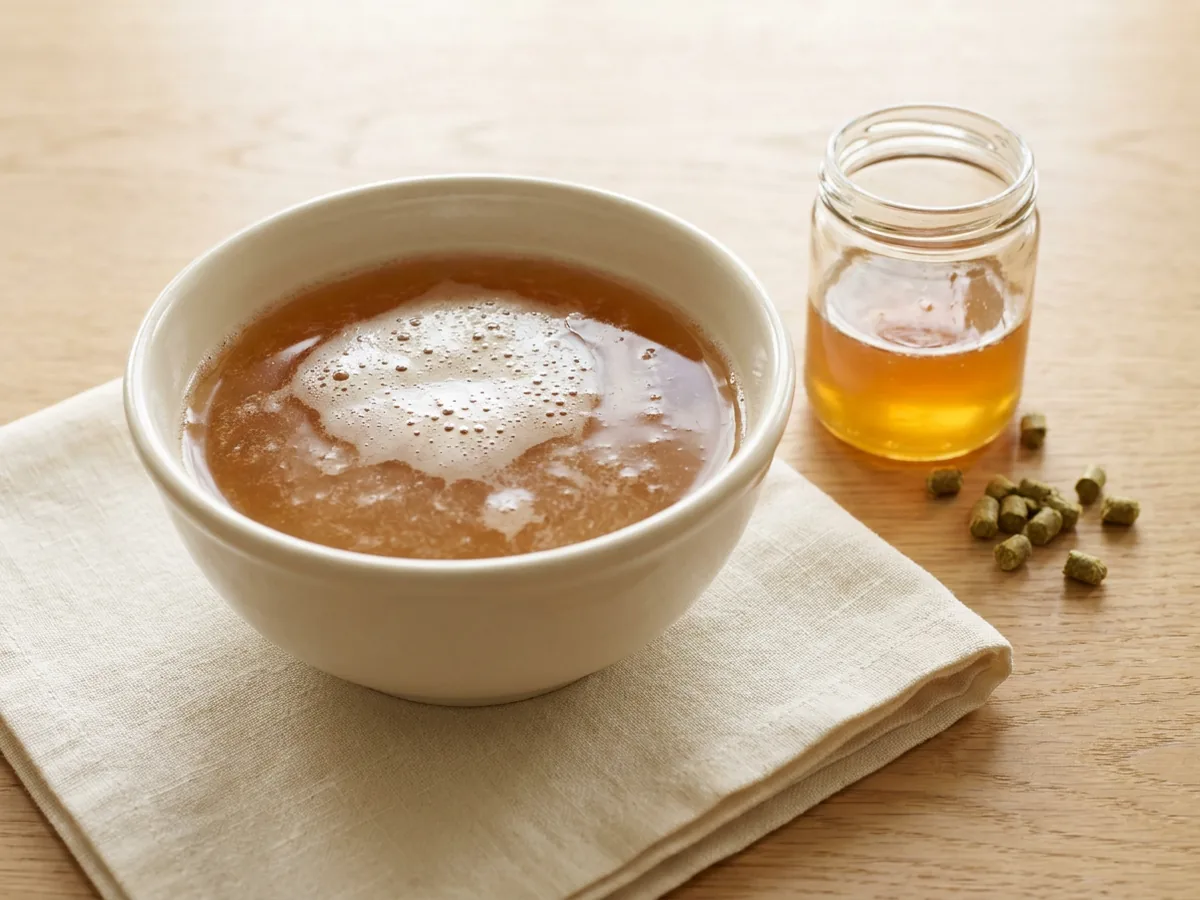 Symbolbild zum Rezept White House Honey Ale: das fertige Gericht auf einem hellen Teller angerichtet